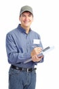 Mature handsome worker. Royalty Free Stock Photo