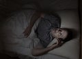 Mature man not able to fall asleep during night time