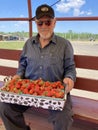 Mature Man with Strawberries