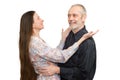 Mature Man and Woman Royalty Free Stock Photo