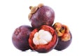 Ripe mangosteen fruit