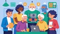 The Mature Minds Robotics Club brings together retired programmers engineers and tech enthusiasts to build and program