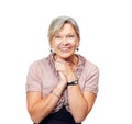 Maturity and confidence. Studio shot of a mature woman isolated on white.