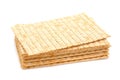 Matza on white background Royalty Free Stock Photo