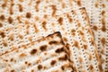 Matzah background Royalty Free Stock Photo