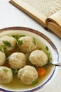 Matzo ball soup