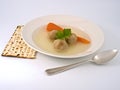 Matzo ball soup