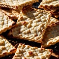 matzo bread freshly baked bread, food staple for meals