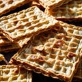 matzo bread freshly baked bread, food staple for meals