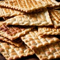 matzo bread freshly baked bread, food staple for meals