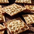 matzo bread freshly baked bread, food staple for meals