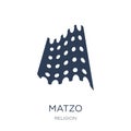 Matzo icon. Trendy flat vector Matzo icon on white background fr