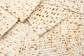 Matzo Texture, background . Top view, flat lay