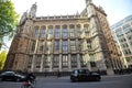 The Maughan Library is the main university research library of King`s College London Royalty Free Stock Photo