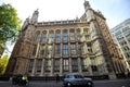 The Maughan Library is the main university research library of King`s College London Royalty Free Stock Photo