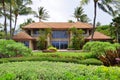 Maui beach estate Royalty Free Stock Photo