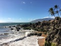 Maui Beach with Island in background