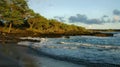 Maui Beach Moonrise Royalty Free Stock Photo