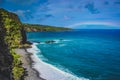 Maui Beach Rainbow Royalty Free Stock Photo