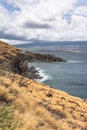 Maui coast in a cloudy day, Hawaii