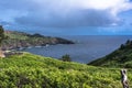 Maui coast in a cloudy day, Hawaii