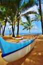 Maui Outrigger Canoe Royalty Free Stock Photo