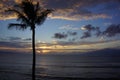 Maui Sunset Sky with Underlit Clouds