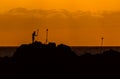 Maui Torch Lighting Ceremony Royalty Free Stock Photo