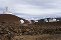 Mauna Kea Observatories Royalty Free Stock Photo