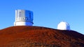 Mauna Kea Observatories at Sunset