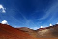 Mauna Kea Observatories on top of Mauna Kea mountain peak, Hawaii, USA Royalty Free Stock Photo