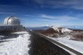 Mauna Kea summit view Royalty Free Stock Photo