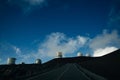 Mauna Kea Telescope. Mauna Kea Observatories Hawaii. Royalty Free Stock Photo