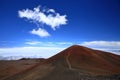 Mauna Kea telescopes , Big Island, Hawai USA Royalty Free Stock Photo