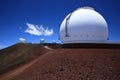 Mauna Kea telescopes , Big Island, Hawai USA Royalty Free Stock Photo