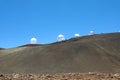 Mauna Kea telescopes , Big Island, Hawaii,USA Royalty Free Stock Photo