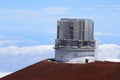 Mauna Kea telescopes , Big Island, Hawaii,USA Royalty Free Stock Photo