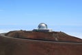 Mauna Kea telescopes , Big Island, Hawaii,USA Royalty Free Stock Photo