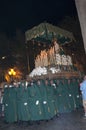 Maundy Thursday procession in Nerja Spain Royalty Free Stock Photo