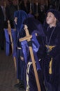 Maundy Thursday procession in Nerja Spain Royalty Free Stock Photo