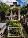 Maupassant& x27;s Tomb, Montparnasse Cemetery, Paris, France