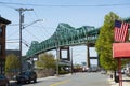 Tobin Bridge in Chelsea, Massachusetts, USA