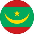 Mauritania Flag Africa illustration vector eps