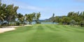 Mauritian golf on island cerf Royalty Free Stock Photo