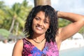 Mauritian woman Royalty Free Stock Photo