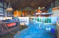 MAURITIUS - APRIL 29, 2012: Interior of an old sugar cane factory -museum in Mauritius