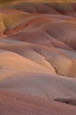 Mauritius, Chamarel,7 colored earth Royalty Free Stock Photo