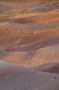 Mauritius, Chamarel,7 colored earth Royalty Free Stock Photo