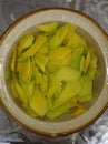 Mauritius mangoes salade