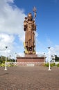 Mauritius. Shiva statue at lake Grand Bassin temple Royalty Free Stock Photo